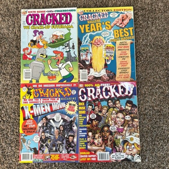 CRACKED Magazine Collection 1999-2001 - Picture 1 of 5